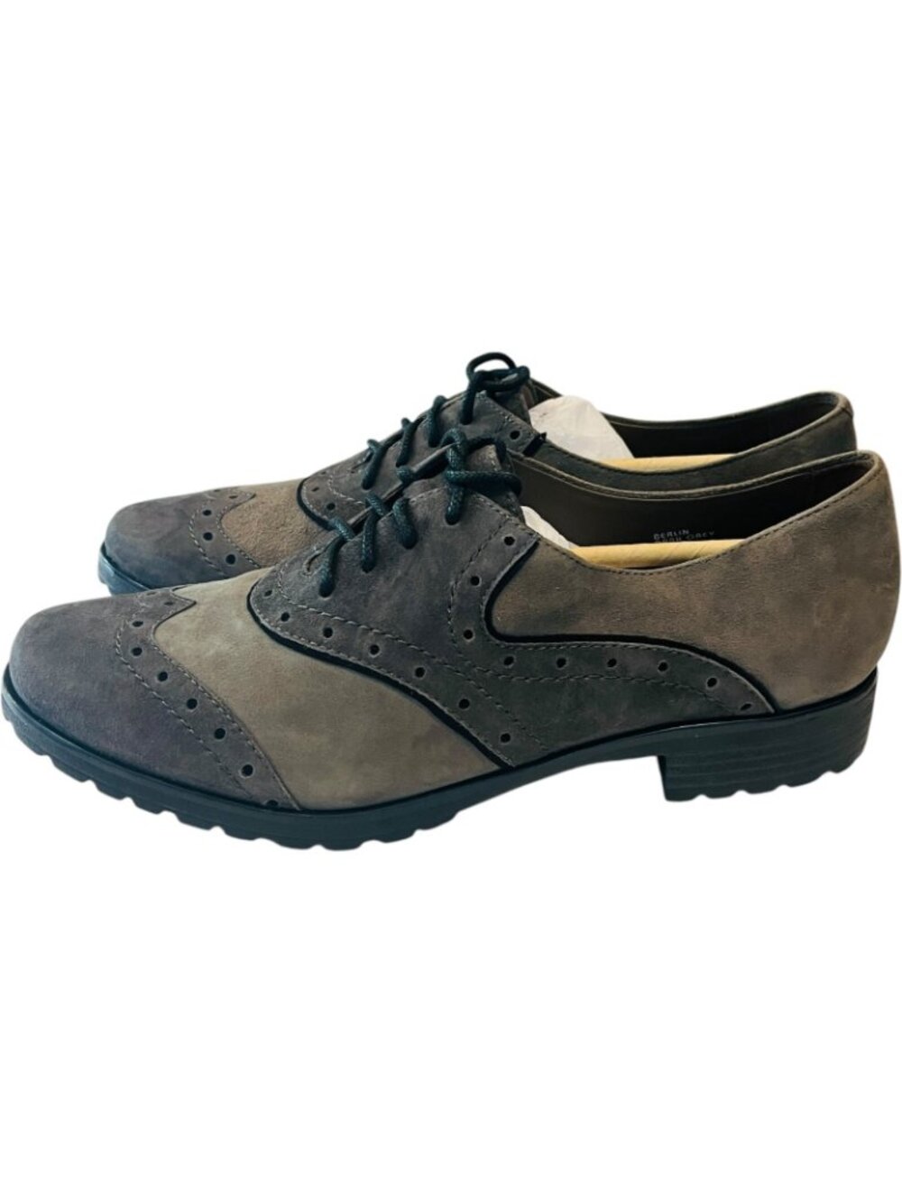 Earthies Shoes - Berlin Dark Grey Suede Size Women's 9 - NEW in Box - Picture 9 of 11